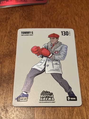 Bo Jackson Battle Arena Tommy G Tom Glavine Blizzard Battle Foil BLBF-699