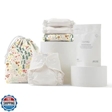 Esembly Try-It Kit - Cloth Diaper Starter Set with Organic Cotton