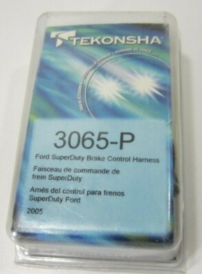 Tekonsha 3065/P OEM Ford F250 350 450 550 Wire Harness Plug-N-Play Brake Control