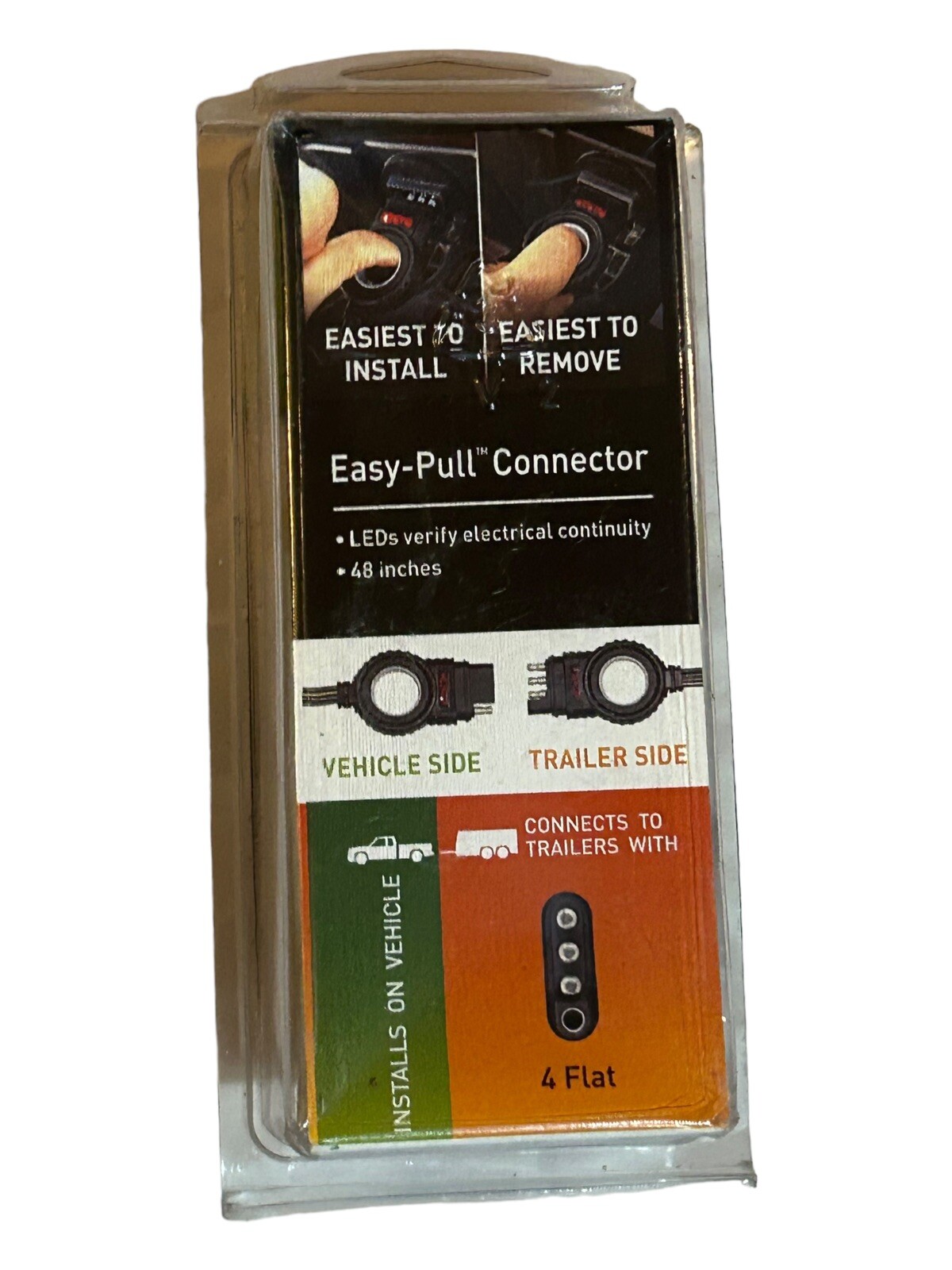 4 Flat Vehicle Connector Hopkins Towing Solutions - Endurance Grade - 48058