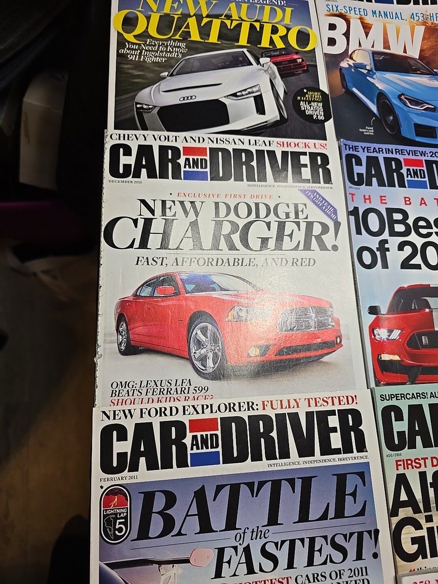 Car and Driver Magazines - Various Years | eBay