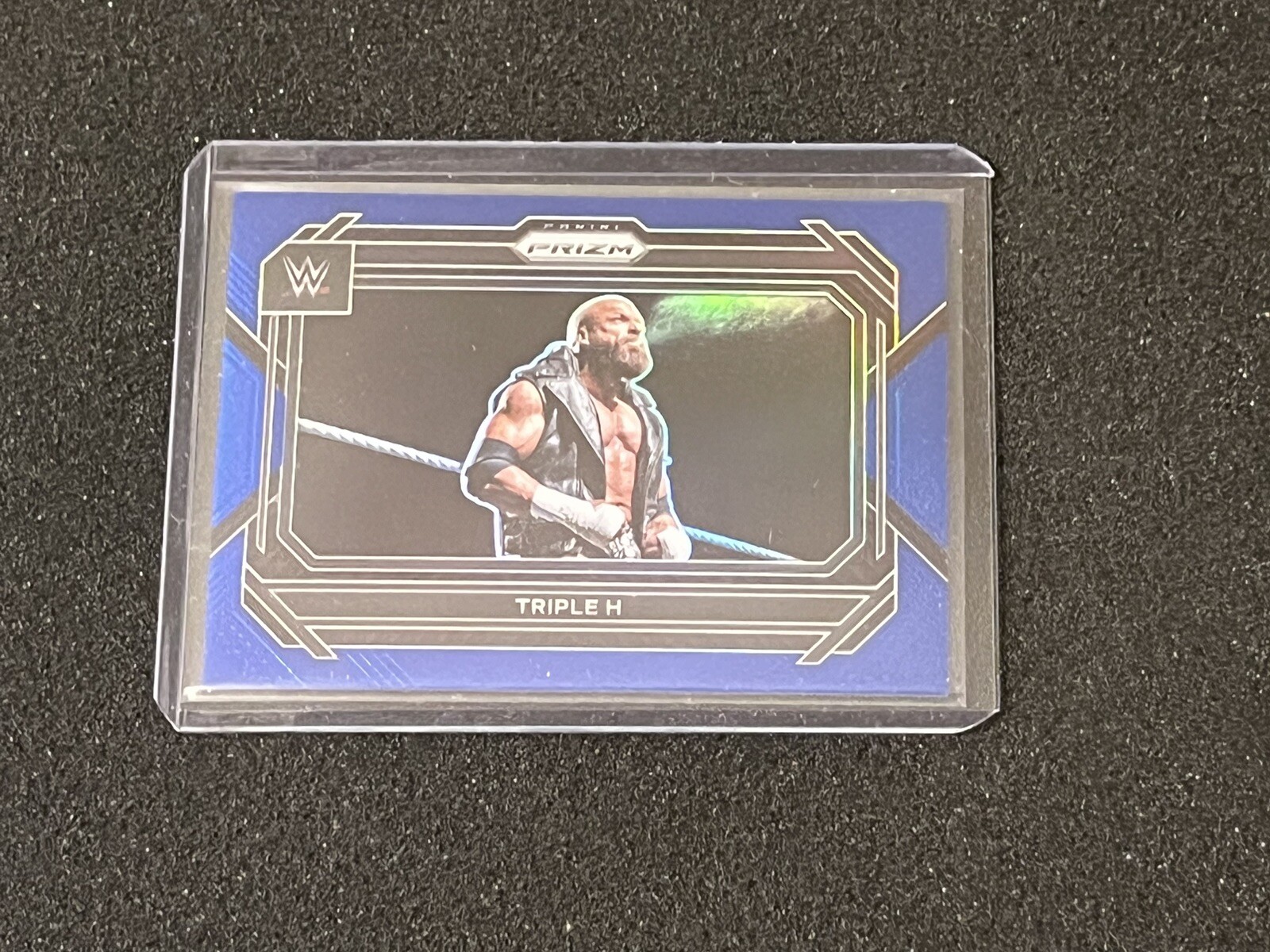 Triple H 2023 Panini WWE Prizm Blue Prizm #d /199 Legends HOF #71