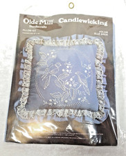 Blue Birds Candlewicking Kit Blue Birds 04-449 Olde Mill Needlecraft New Sealed