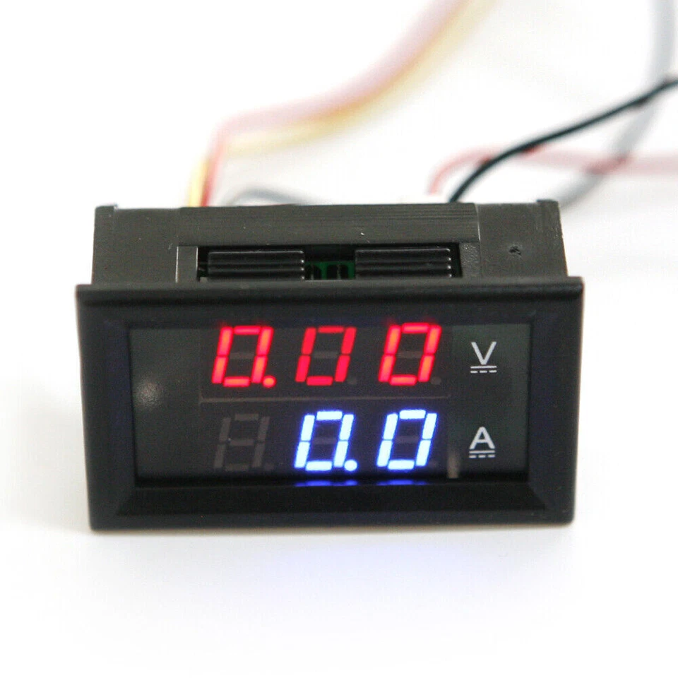 Dc0-100v 50a/100a Digital Voltmeter Amperemeter Led Doppelt Volt Amp Meter+shunt - Bild 4 von 4