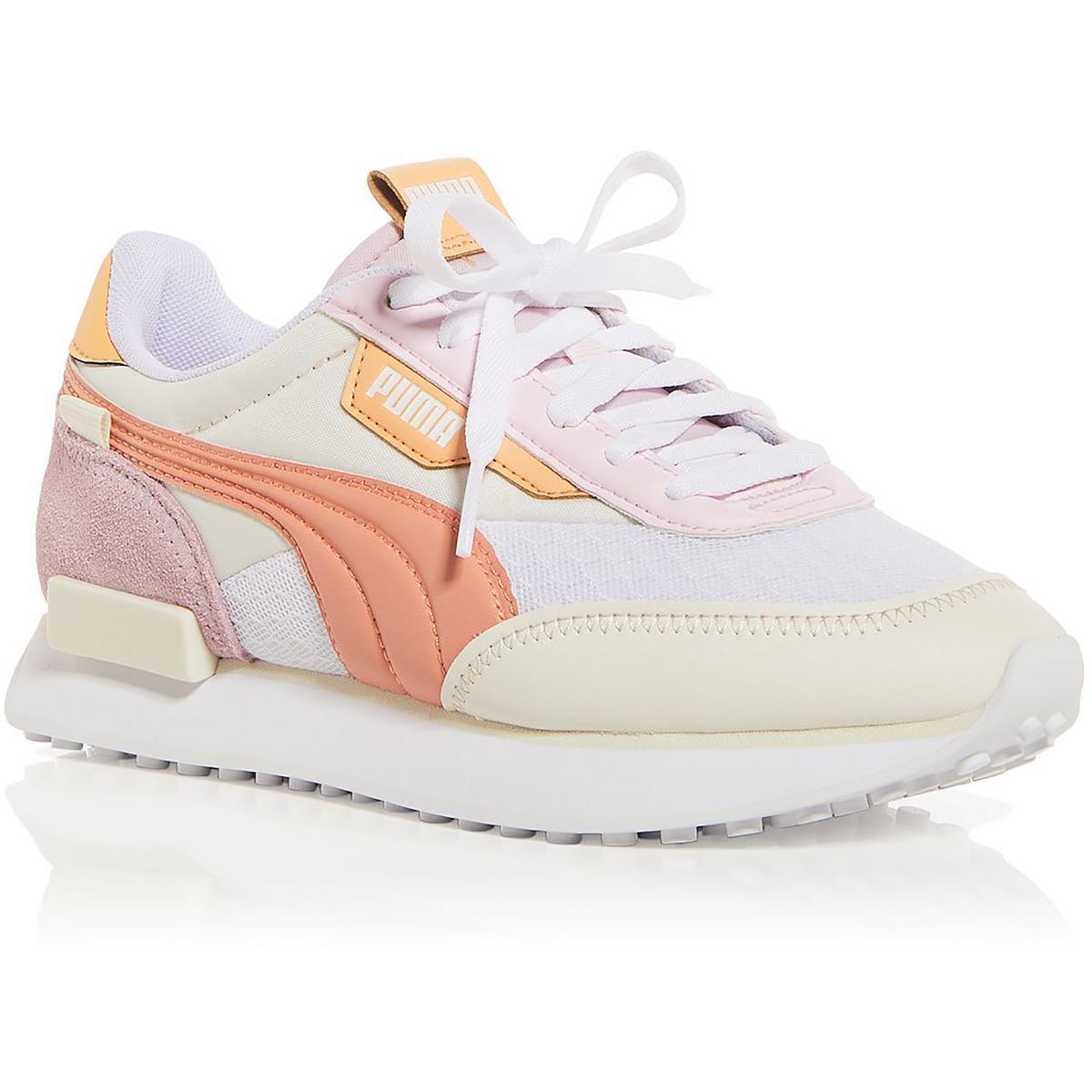 Женские кроссовки Puma FUTURE RIDER белого цвета Sneakers 8 Medium (B,M) BHFO 6724