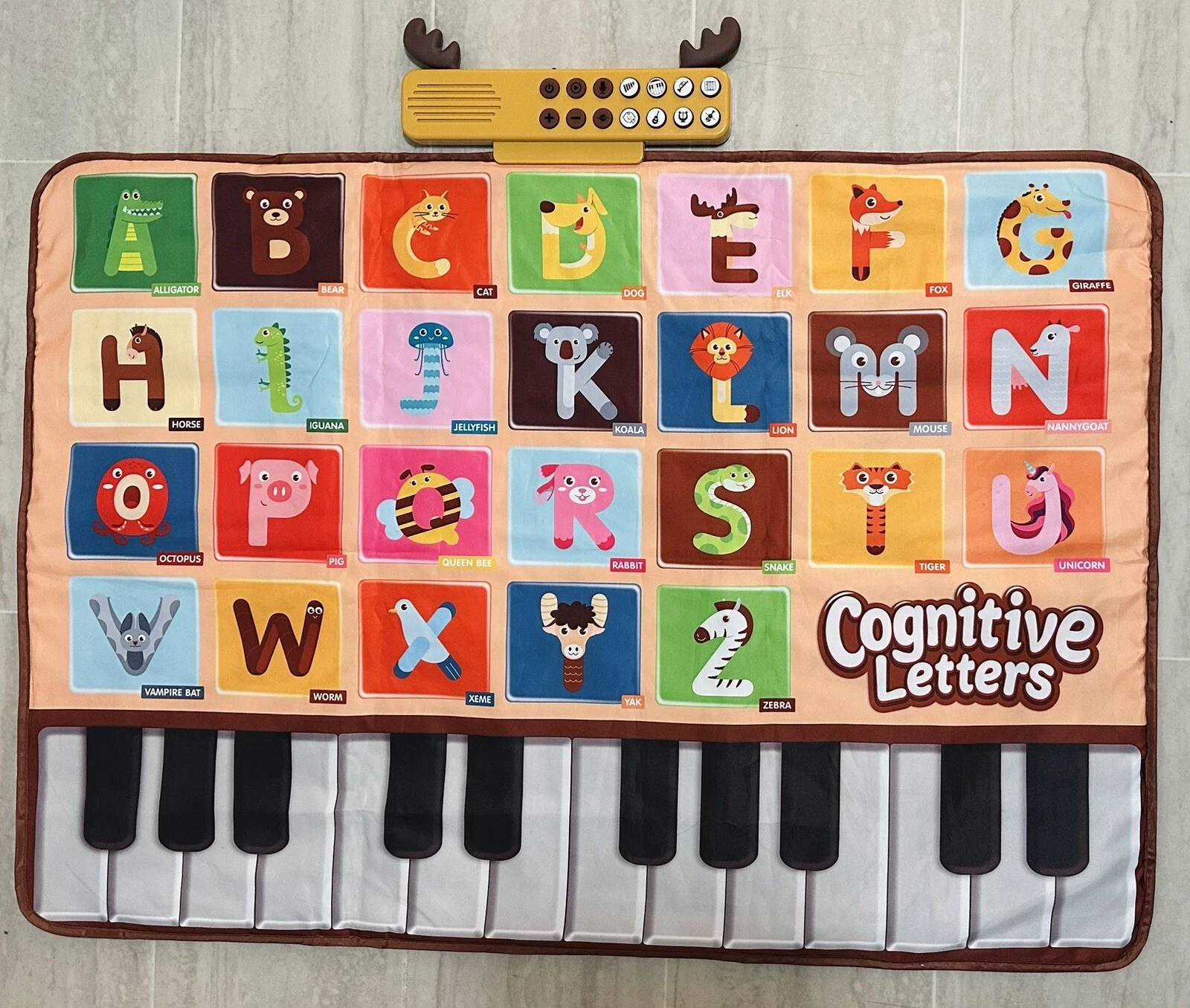 Kids Piano Musical Touch Play Mat Floor Dance Mat