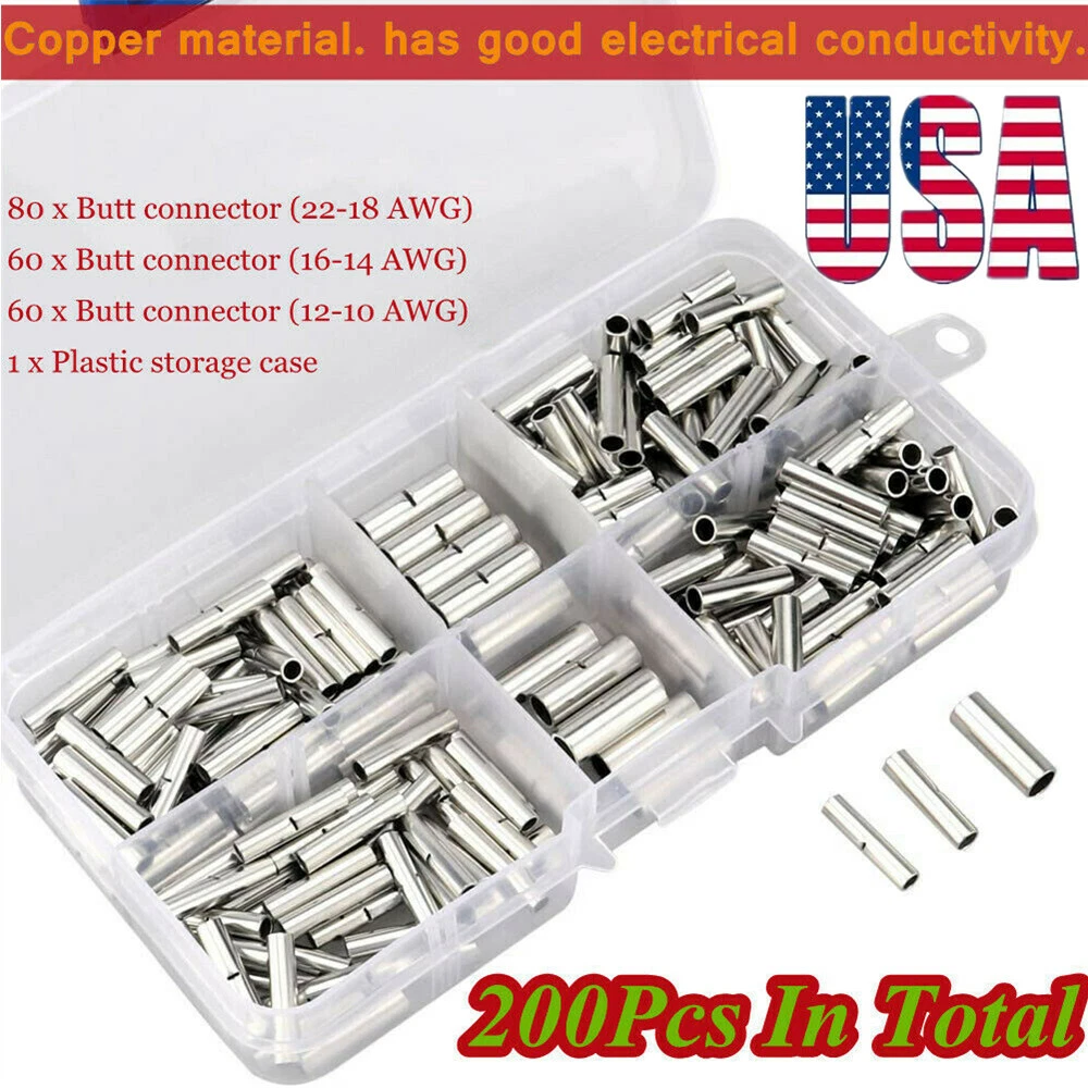 Non insulated 2024 crimp connectors