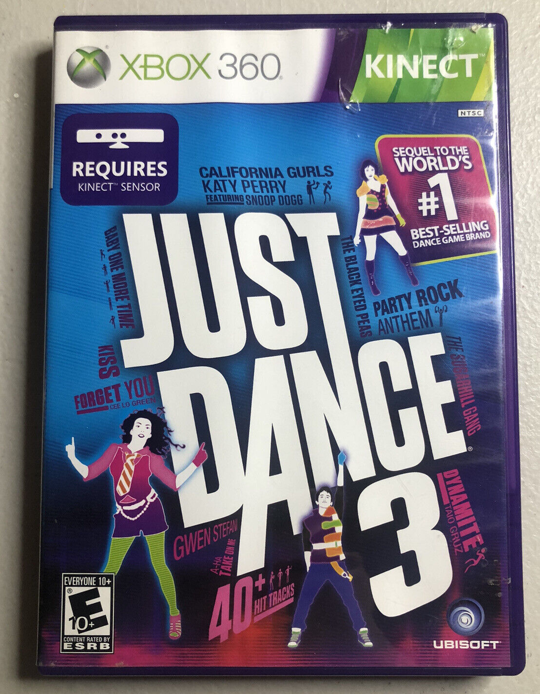 Uitwisseling thermometer Renaissance Just Dance 3 (Microsoft Xbox 360) Kinect Sensor Required - No Manual  8888526773 | eBay