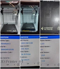 Flashforge Adventurer 3 - 3d Printer - Glass Building Plate