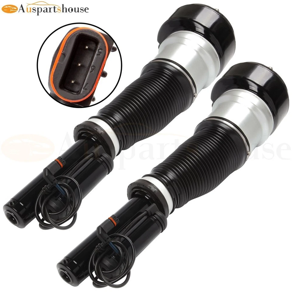 Pair Front Air Suspension Shock For Mercedes-Benz CL63 AMG CL550 S500 S550 5.5L - Image 4 of 4