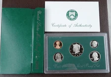 1998-S US Mint Proof Set 5 Coin Set OGP Original Government Packaging