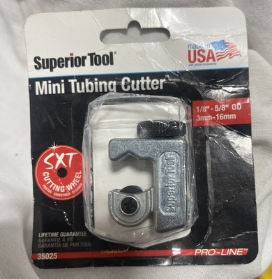NEW SUPERIOR TOOL 35025 MIGHT MITE USA COPPER TUBING PIPE CUTTER TOOL 6582712