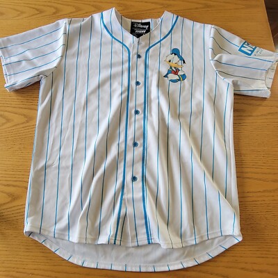 Neff Disney Baseball Jersey Donald Duck Size L