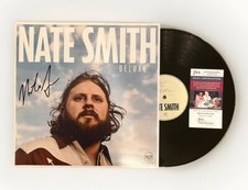 NATE SMITH SIGNED DELUXE VINYL RECORD LP AUTOGRAPHED WHISKEY ON YOU w/JSA COA!