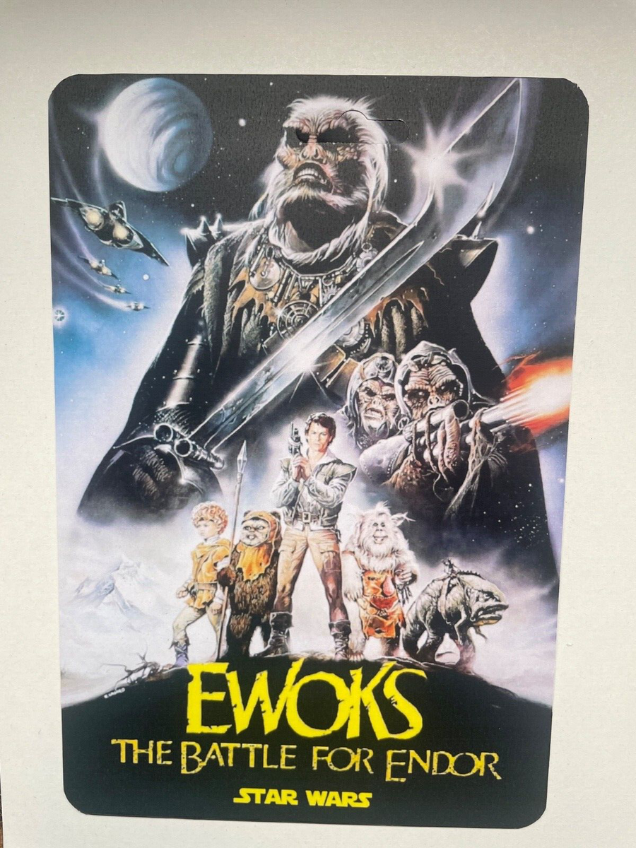 star wars TEEK EWOKS custom blister kenner style period fan art ROTJ