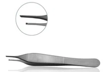 2 pcs Adson Tissue Forceps 1x2 Teeth 4.75" Surgical Plastic Surgery Instruments