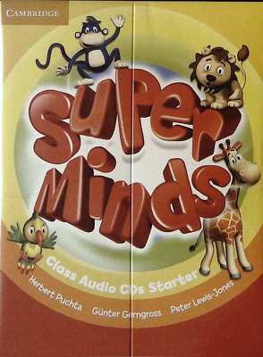 Cambridge SUPER MINDS Starter ENGLISH COURSE Class Audio CD's @BRAND NEW@