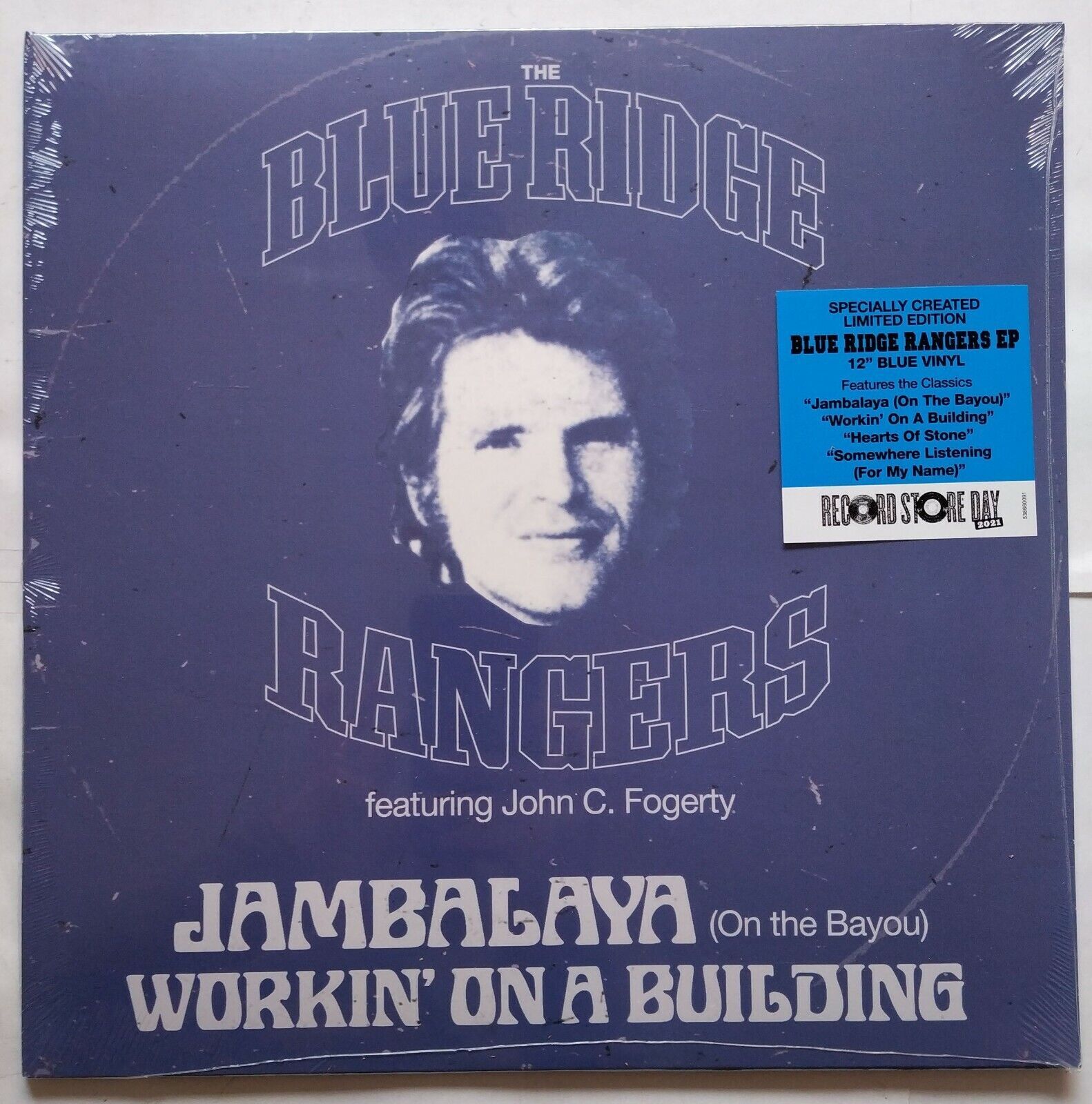 John Fogerty Jambalaya Maxisingle 12" Canada 2021 vinile blu sigillato