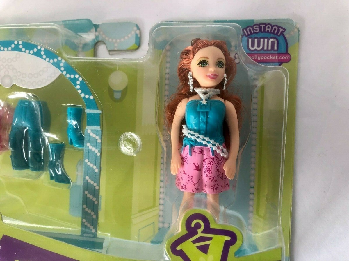 Polly Pocket Ultimate Style PEARL GLAM LEA Doll L1951 2007 Mattel