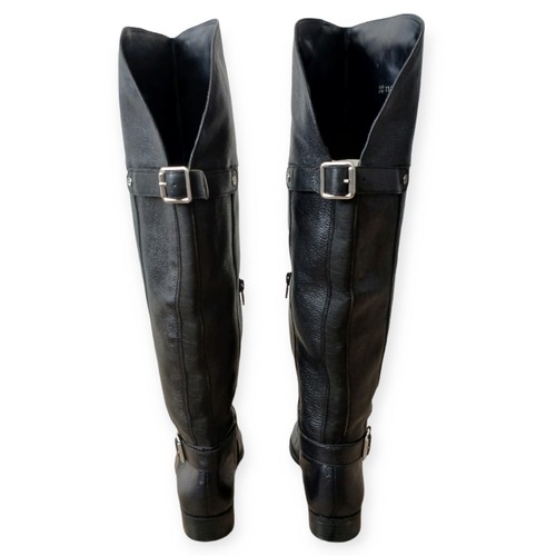 $250 New NATURALIZER July Leather Over The Knee Riding Boots US 6 Wide Calf - Picture 7 of 11