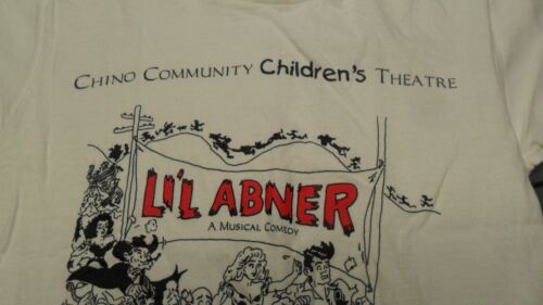 Medium VNTG Youth Chino Community Theatre Lil Abner 1996  Shirt - Picture 2 of 7