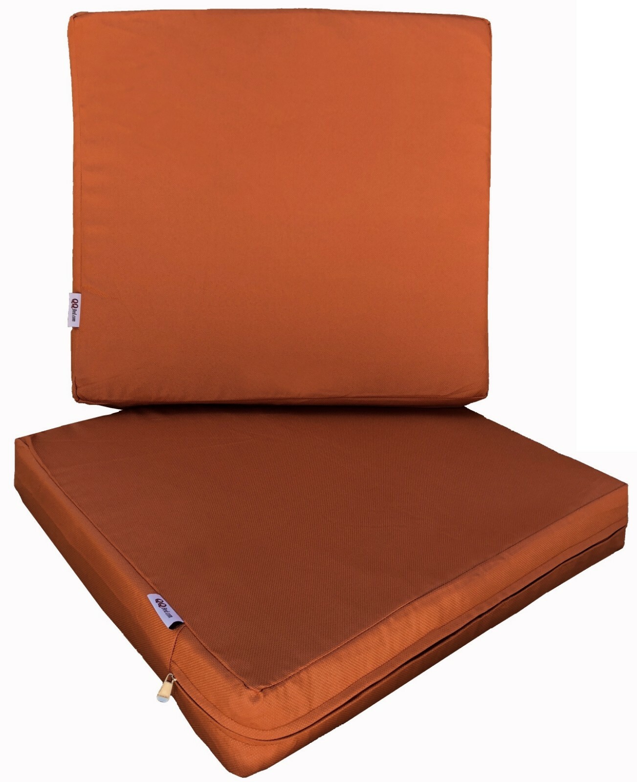 Outdoor 2 Pack Deep Seat Chair Patio Cushions Memory Foam 20"X18"X4