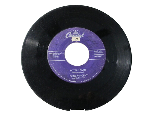 45 RECORD - GENE VINCENT - LOTTA LOVIN