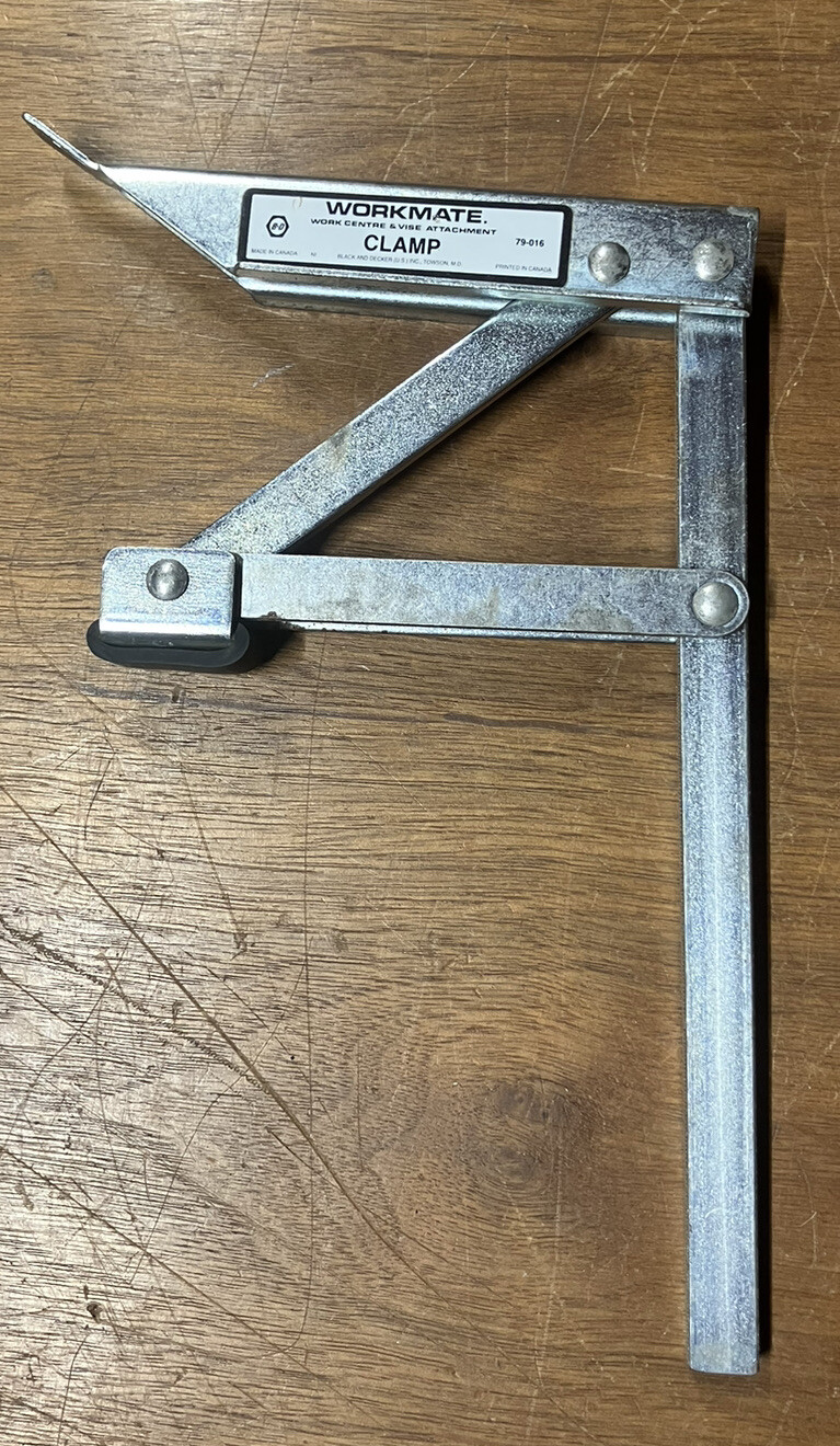 Vintage Black & Decker 79016 Workmate Clamp Hold Down Vise Attachment