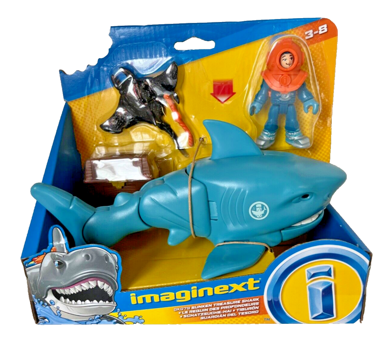 Fisher Price Imaginext Sunken Treasure Shark