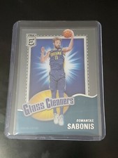 2021-22 DONRUSS ELITE GLASS CLEANERS ACETATE SP DOMANTAS SABONIS PACERS