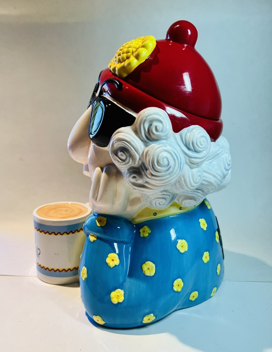 Vintage Hallmark Maxine W/Coffee Mug Cookie Jar Cannister You Vintage Hallmark Maxine W/Coffee Mug Cookie Jar Cannister You