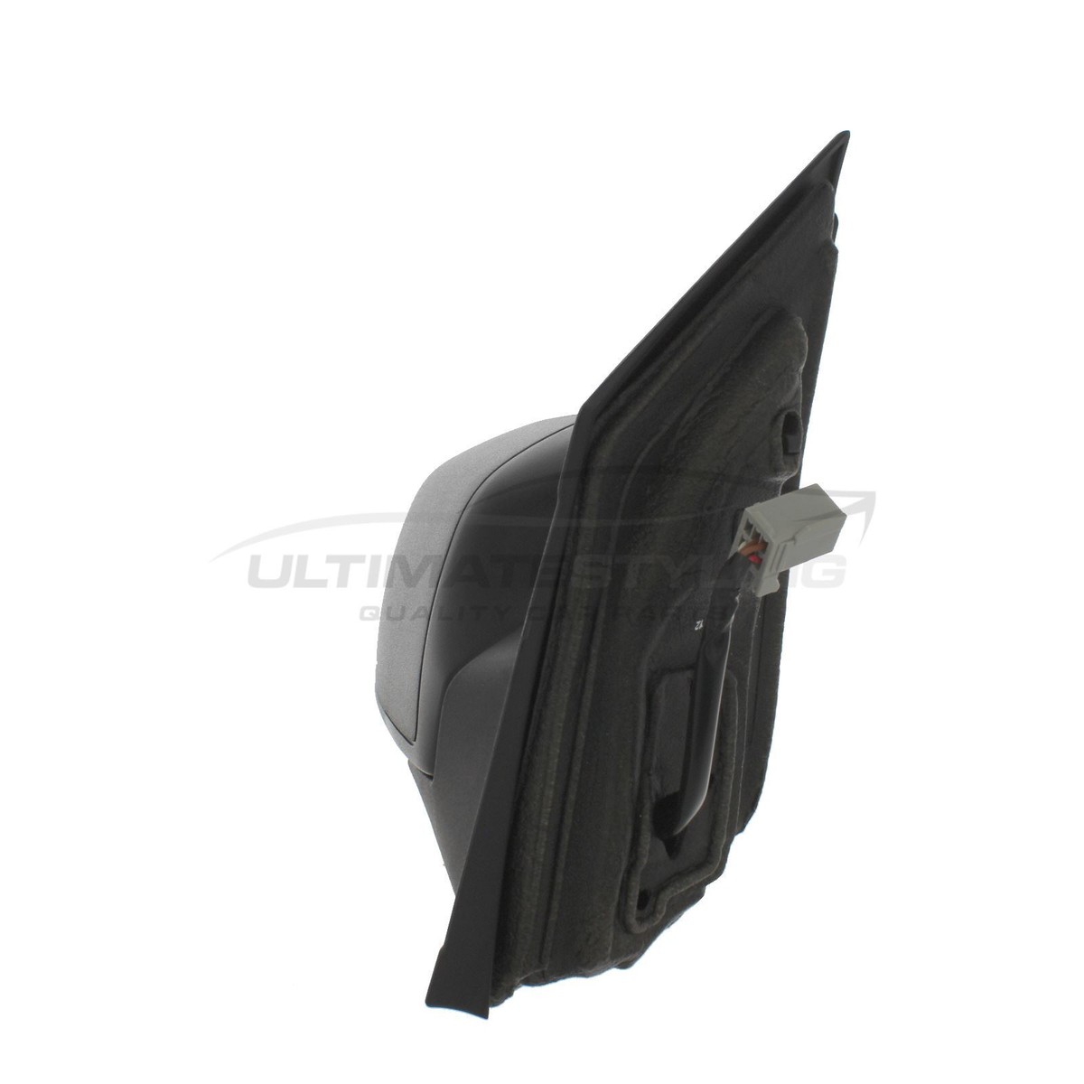 Black Car Mirror Cover Driver Passenger Side Replacement For Ford Focus 05-08 Sa