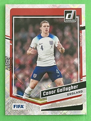 Conor Gallagher 2023-24 Donruss FIFA DIAMOND PARALLEL Card #9