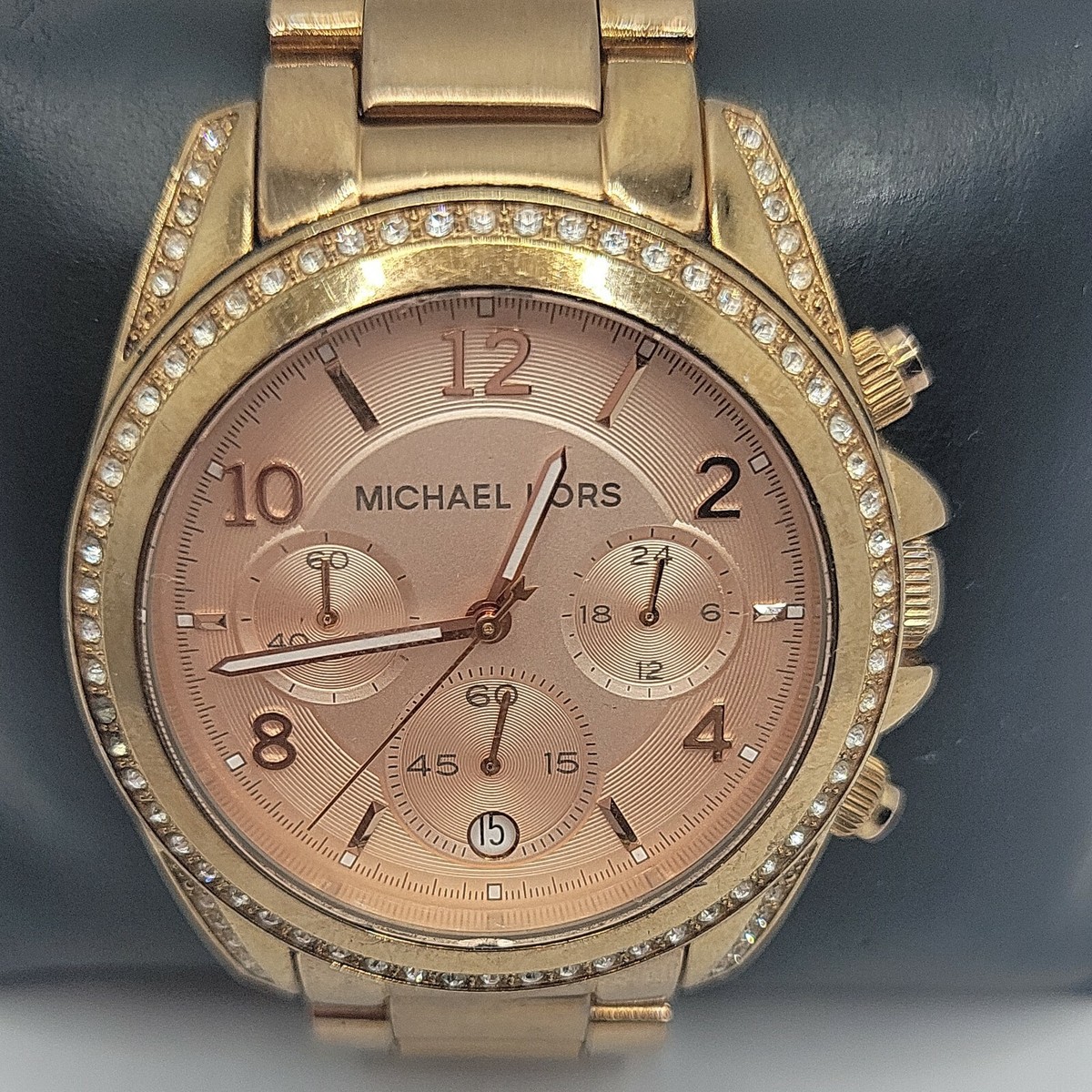 Michael Kors MK5283 Women's Stainless Steel Analog Rose Dial