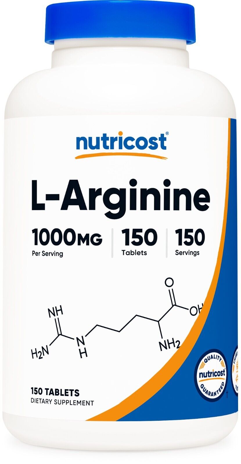 NC L-Arginine Tablets Bottle