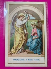 Santino Heilige Karte, Verkündigung Der Jungfrau Maria - Ref. 11340