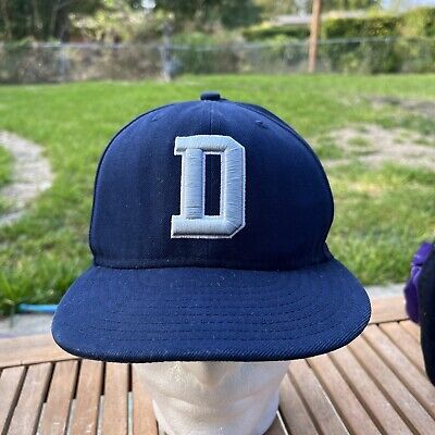 Dallas Cowboys New Era Big Logo “D' 59Fifty Fitted Authentic Cap Hat Size 7  1/2 |