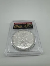 *2021 T-1 American Silver Eagle PCGS MS70 Cleveland First Strike 1 of only 1000