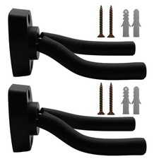 Guitar Wall Hanger Stands Ukulele Wall Mount 2 Pack Violin Hook Keep Holder D...