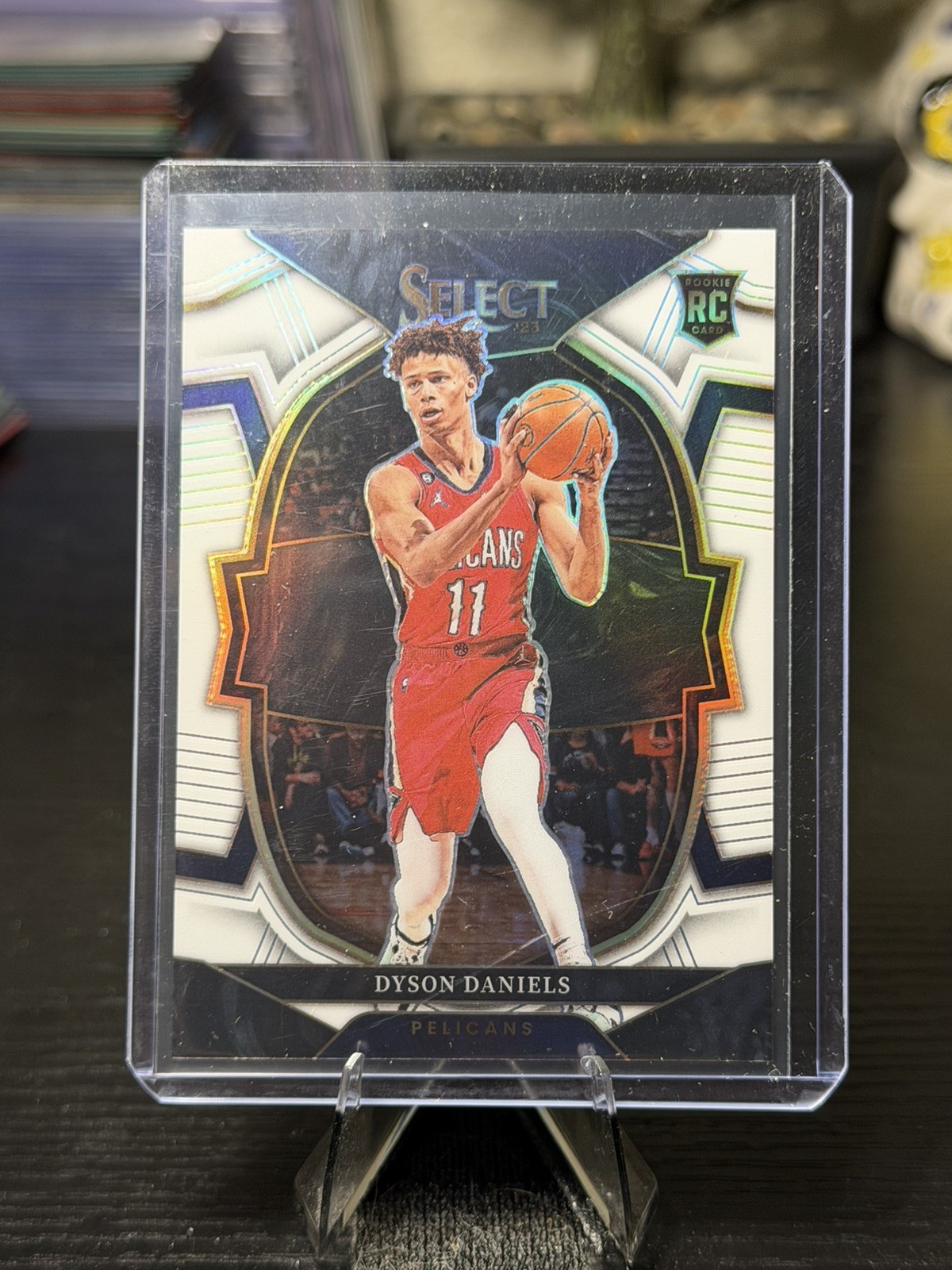 2022-23 Panini Select Concourse 67 RC Dyson Daniels White Prizm /149