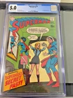Superman #218 1969 CGC Graded 5.0 Very Good/Fine. Off-White To White Pages.