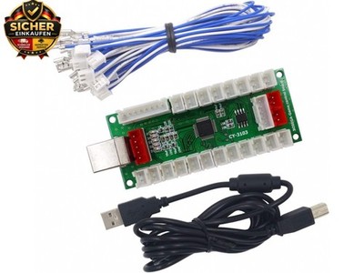 SJ@JX Arcade USB Encoder PC PS3 Android PS3 Encoder Power 5V Zero Delay Arcade