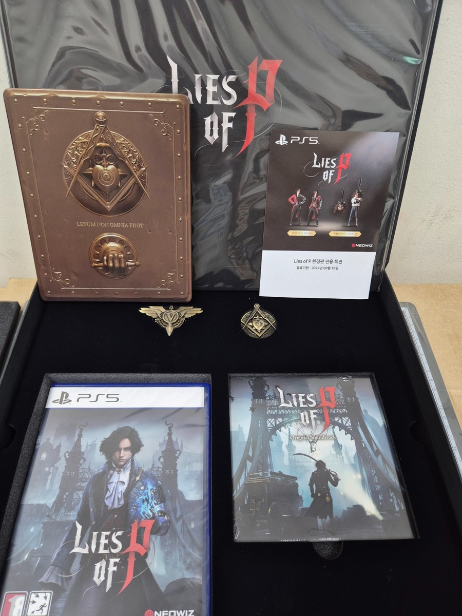 PS5 Lies of P Collector's Edition English Chinese Japanese Korean