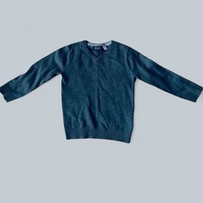 THE CHILDREN'S PLACE Color Gray Boy's V-Neck Sweater Size 4