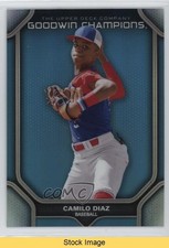 2024 Upper Deck Goodwin Champions Platinum Blue Camilo Diaz #P64 READ w1s