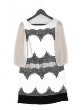 Monsoon Mini Dress UK10 in Cream