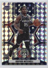 2021-22 Panini Mosaic National Pride Mosaic Prizm Davion Mitchell #254 11s9