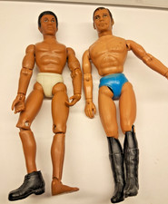 Vintage 1974 Mego & LIN 8" Action Figure Lot Star Trek Kirk McCoy Style Bodies