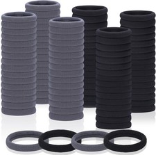 150 Pcs Seamless Elastic Hair Ties No Damage for Thick Thin Hair, Ponytail