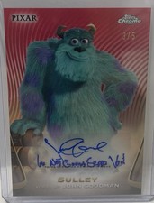 2025 Topps Chrome Disney Sulley John Goodman Auto Red Refractor 3/5 #AA-GO
